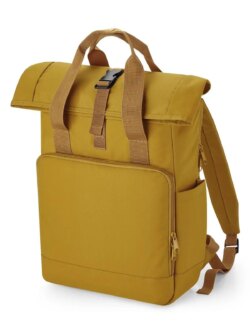Recycled Twin Handle Roll-Top Laptop Backpack