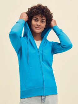 Ladies Lightweight Hooded Sweat Jacket