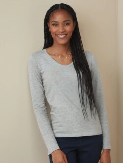 Stretch-T Long sleeve women